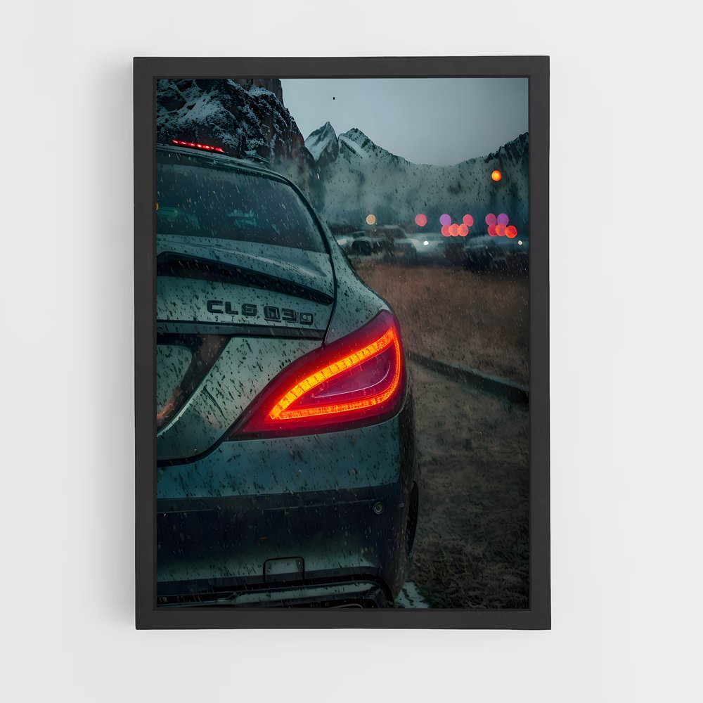 Poster Liberté Mécanique – affiche Mercedes (vue 2)